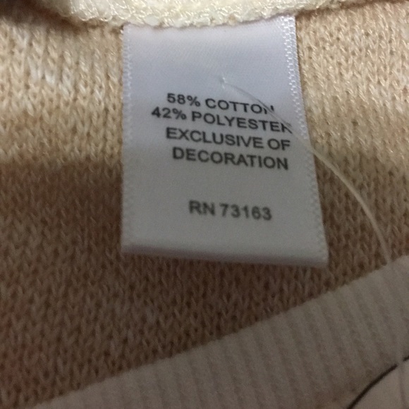 Spence knots comfy light sweater size Medium - Picture 3 of 8